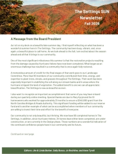 Settings of Black Mountain News & Events News & Events